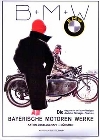 Bmw Motorrad 1927 Automobile Car - Postkarte Reprint