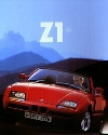 Bmw Z1 Roadster 1991 - Postkarte Reprint