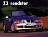 Bmw Z3 Roadster Pressefoto 1996 - Postkarte Reprint