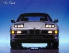 Bmw 850i Automobile Car Postcards - Postkarte Reprint