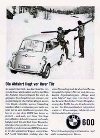 Bmw Anzeige 1959 Reprint 600 - Postkarte Reprint