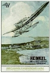 Heinkel Flugzeugwerke Gmbh Aviation - Postcard Reprint