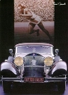 Jesse Owens Fuhr Mercedes Benz - Postkarte Reprint