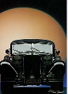 Mercedes 320 S - Postcard Reprint