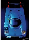 Mercedes Silberpfeil C 9 Race- Postcard Reprint