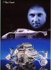 Michael Schumacher Fuhr Im Mercedes - Postkarte Reprint