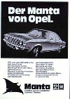 Opel Manta A Advertisement