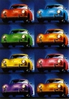 Porsche 356 Coupé Warhol - Postcard Reprint