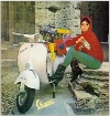 Vespa Kalenderblatt Aus 60ern Motorroller