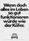 Vw Volkswagen Käfer Werbung