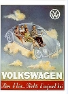 Vw Volkswagen Käfer Werbung 1953