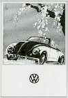 Vw Volkswagen Käfer Werbung 1963