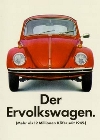 Vw Volkswagen Käfer Werbung 1970