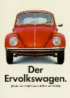 Vw Volkswagen Beetle Advertisement 1970