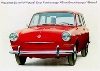 Vw Volkswagen Variant Werbung 1964