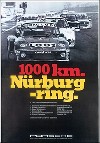 Porsche Postkarte - 1000 Km Nürburgring 1977